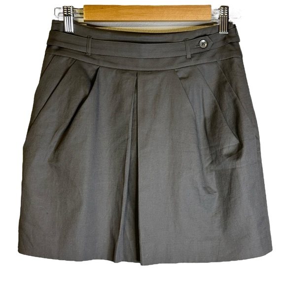 Club‎ Monaco Misty Skirt in Jupe/Gray Pleated Academia Capsule NWT Women’s 00 - Picture 1 of 8